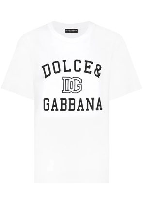 Dolce & Gabbana logo-print T-shirt - White