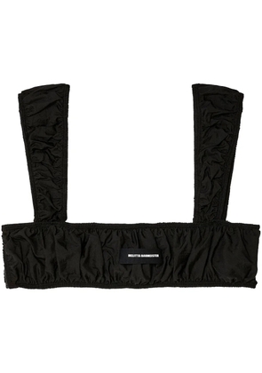 Melitta Baumeister ruched bra top - Black