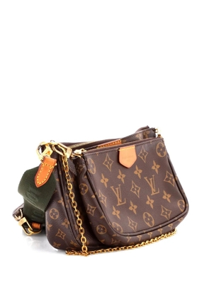 Louis Vuitton Pre-Owned Multi Pochette Accessoires Monogram Canvas crossbody bag - Brown