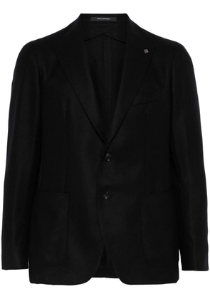 Tagliatore twill blazer - Black