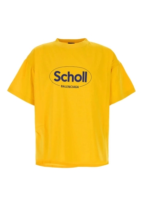 Balenciaga x Scholl cotton T-shirt - Yellow