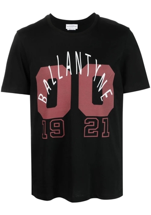 Ballantyne logo-print cotton T-shirt - Black