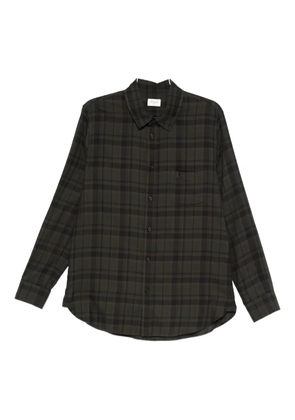 Saint Laurent checked shirt - Green