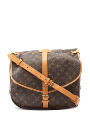 Louis Vuitton Pre-Owned 1987 Saumur 35 shoulder bag - Brown