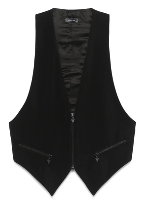 Mugler tailored vest - Black