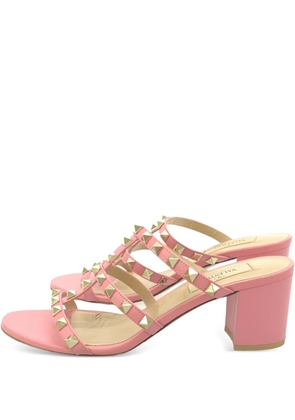 Valentino Garavani Pre-Owned 55mm Rockstud sandals - Pink