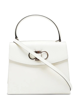 Ferragamo Pre-Owned 2000-2015 Gancini two-way tote bag - White