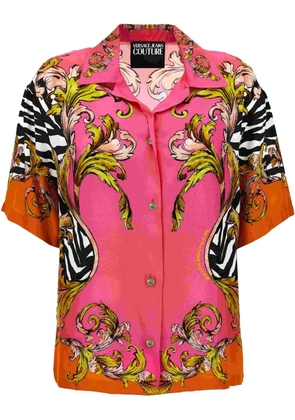 Versace Jeans Couture Barocco-print shirt - Pink