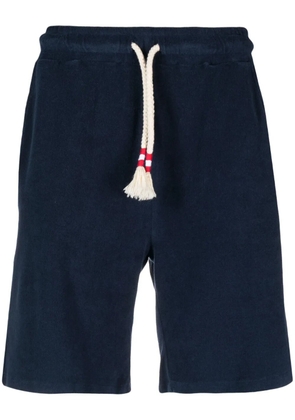 MC2 Saint Barth logo-embroidered track shorts - Blue