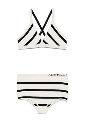 Moncler knitted culotte set - Neutrals