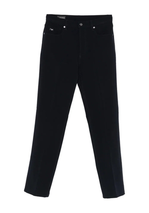 Emporio Armani logo-detail trousers - Blue