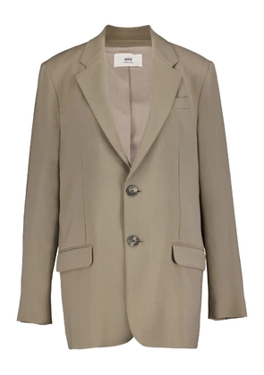 AMI Paris single-breasted blazer - Neutrals