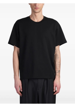 Attachment cotton t-shirt - Black