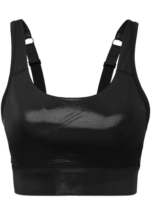 Plein Sport scratch sports bra - Black