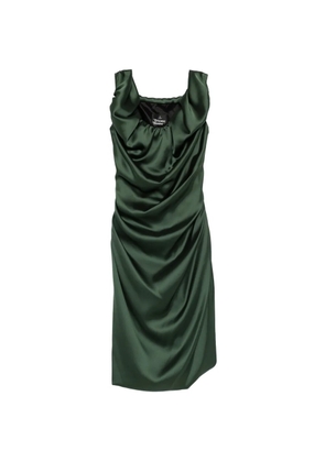 Vivienne Westwood Ginnie Amber draped dress - Green