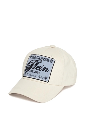 Philipp Plein embroidered-patch baseball cap - Neutrals