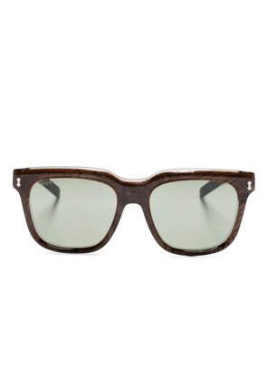 Gucci Eyewear square-frame sunglasses - Blue