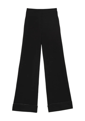 MALIPARMI cuffed wide-leg trousers - Black
