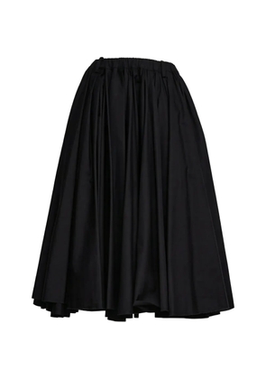 Nº21 pleated midi skirt - Black