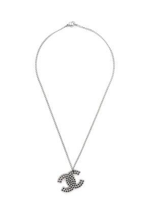 CHANEL Pre-Owned 2003 CC pendant necklace - Silver