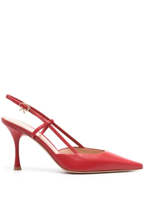 Gianvito Rossi Ascent 85mm slingback pumps - Red