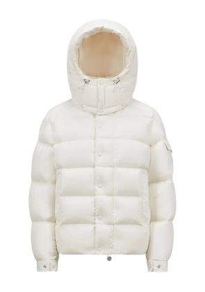 Moncler hooded puffer jacket - White