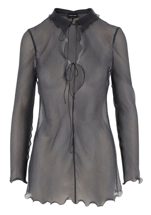 Giorgio Armani silk blouse - Black