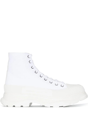 Alexander McQueen Tread Slick high-top sneakers - White