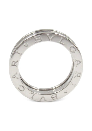 Bvlgari Pre-Owned 2010s 18K white gold B zero one ring - Silver