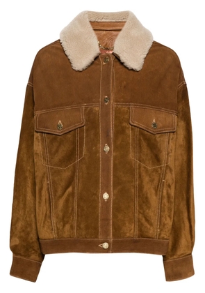 Golden Goose suede jacket - Brown