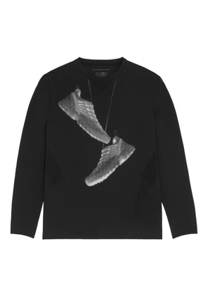 MM6 Maison Margiela X Salomon x Salomon graphic-print sweatshirt - Black