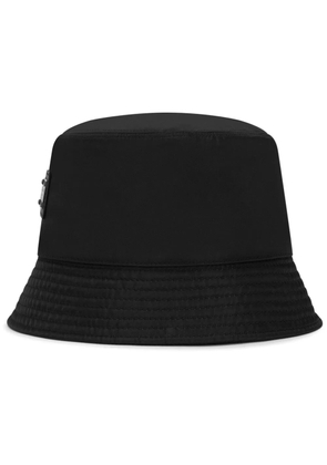 Dolce & Gabbana logo-appliqué bucket hat - Black