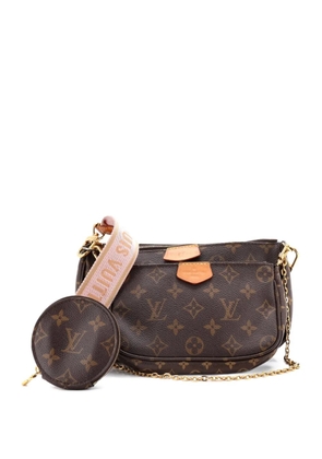 Louis Vuitton Pre-Owned Multi Pochette Accessoires Monogram Canvas crossbody bag - Brown