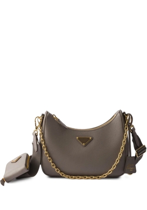 Prada Re-Edition 2005 zip pouch tote bag - Grey