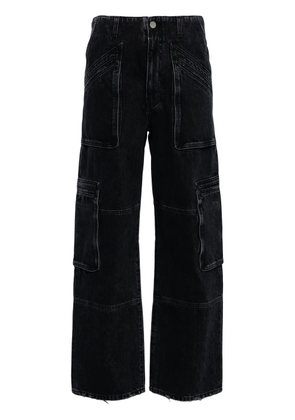 AMIRI faded-effect cargo trousers - Black