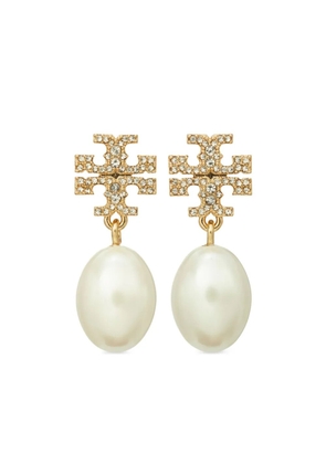 Tory Burch Kira Pave Drop earrings - Gold
