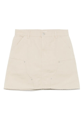Carhartt WIP Maeve Double mini skirt - Neutrals