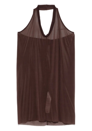 Rick Owens Halter T top - Brown