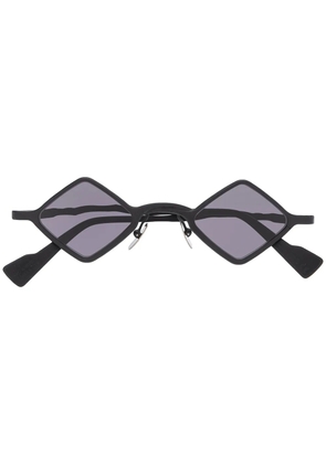 Kuboraum square frame sunglasses - Black