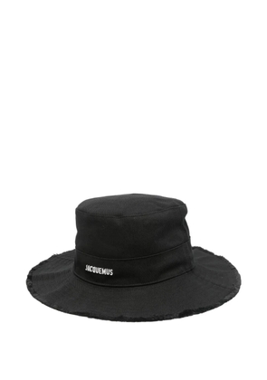 Jacquemus cotton sun hat - Black