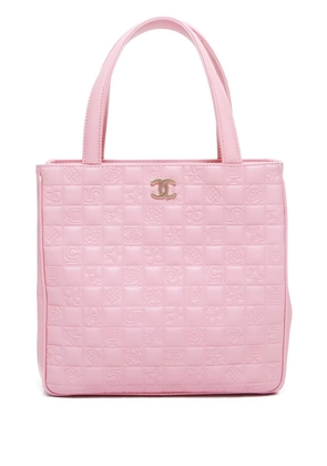 CHANEL Pre-Owned 2008 Icon Choco Bar handbag - Pink