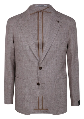 Tagliatore silk blazer - Grey