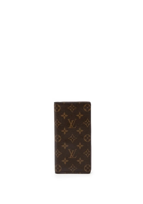 Louis Vuitton Pre-Owned 2020 Monogram Brazza Wallet long wallets - Brown