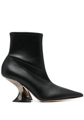 Casadei Elodie 90mm ankle boots - Black