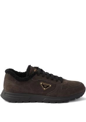 Prada Prax suede sneakers - Brown