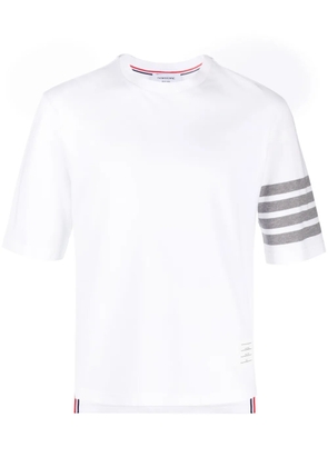 Thom Browne 4-Bar Stripe 2003-print T-shirt - White