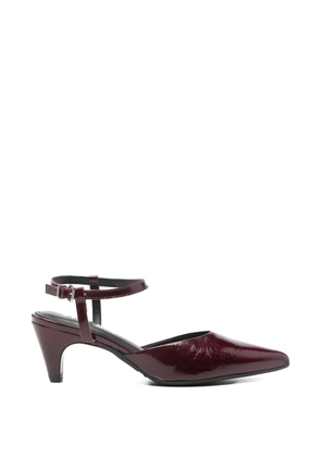 Evaluna pointed-toe pumps - Red