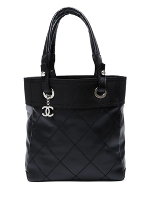 CHANEL Pre-Owned 2008-2009 quilted tote bag - Black