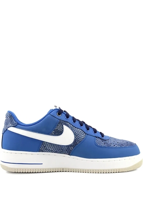 Nike Air Force 1 'Snake Skin Blue' sneakers