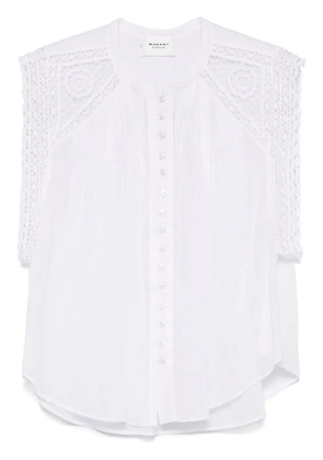 MARANT ÉTOILE Gresia top - White